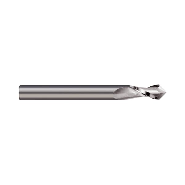 Carb End Mill, 5/8 In, 2FL, CC, Uncoated